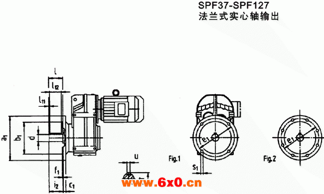 SP系列平行轴斜齿轮减速电机（图）