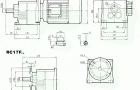 RC17..型硬齿轮减速机安装尺寸图