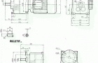 RC27..型硬齿轮减速机安装尺寸图