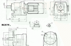 RC57..型硬齿轮减速机安装尺寸图