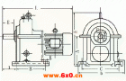BJA250、BJA280、齿轮减速电动机外形安装尺寸