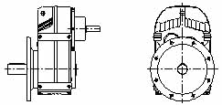 JF系列减速电机（GB10095-88）