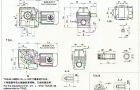 TS38、TSA38、TS48、TSA48、TS58、TSA58、TS68、TSA68、TS78、TSA78、TS88、TSA88、TS98、TSA98、系列蜗轮蜗杆减速机外形安装尺寸