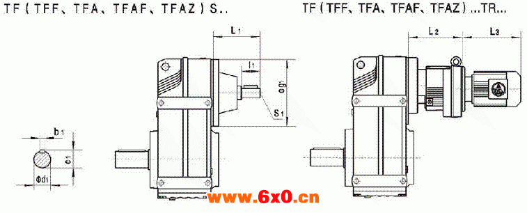 TF系列平行轴斜齿轮减速机