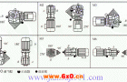 B系列斜齿轮伞齿轮减速机安装型式
