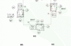 GK37-157/GKAB47-107斜齿轮弧齿锥齿轮减速电机安装形式图