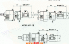 WR系列斜齿轮硬齿面减速机安装尺寸（WR27WR17-WR167WR107）