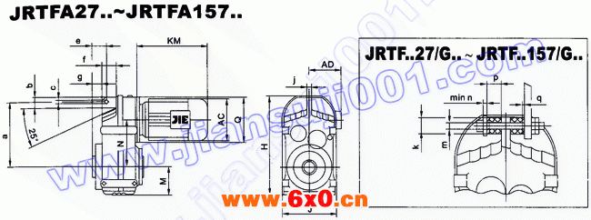 JRTF平行轴-斜齿轮减速电机