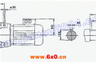 JRTK斜齿轮——伞齿轮减速机电机安装尺寸(JRTK167..)