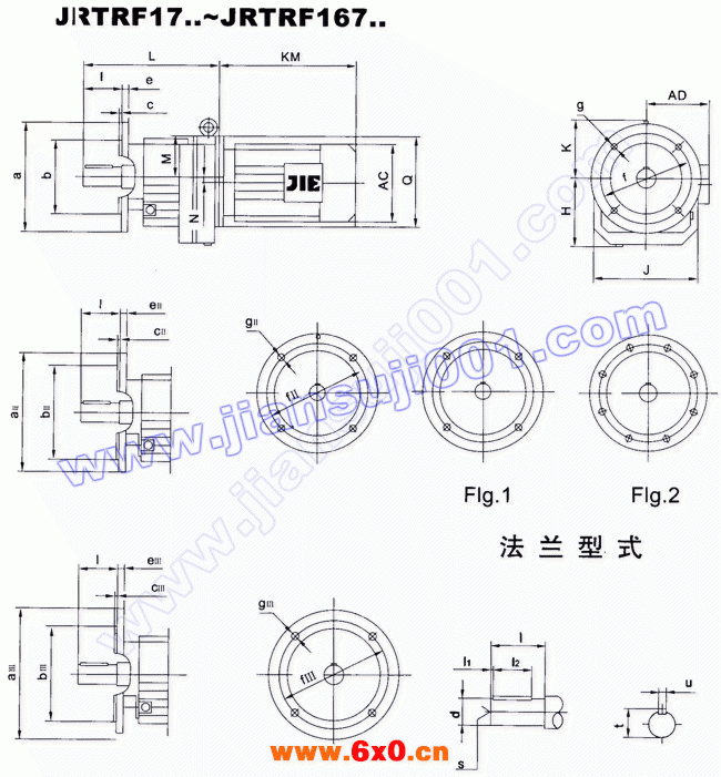 JRTR斜齿轮减速电机