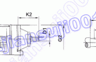 JRTR斜齿轮减速电机安装尺寸(JRTR..AD..)