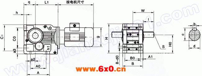 WK系列弧齿锥齿轮硬齿面减速机