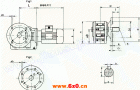WK系列弧齿锥齿轮硬齿面减速机安装尺寸（WKF37-WKF107）