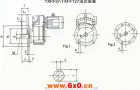 TXFF37-TXFF127型平行轴斜齿轮减速电机外形及安装尺寸