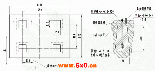 ZJ6WE-1型锅炉炉排调速器