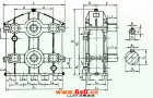 LLSH300、LLSH350、LLSH400、LLSH450、LLSH500型三环减速机型式与主要尺寸YB/T79-1995