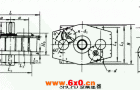 SHCPD125、SHCPD145、SHCPD175、SHCPD215、SHCPD255、SHCPD300、SHCPD350、SHCPD400、SHCPD450型三环减速机型式与主要尺寸YB/T79-