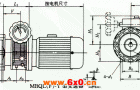 MBQL（F）-Y型变速机主要尺寸Q/ZTB01-2001