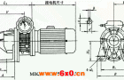 MBQW-Y-2C型变减速机主要尺寸Q/ZTB01-2001