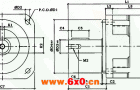 PHT行星式减速机尺寸（DL090型）