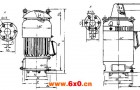 YLB系列深井水泵用三相异步电动机外形尺寸