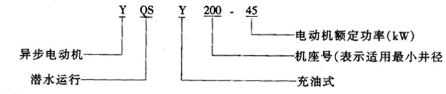 YQSY系列充油式潜水三相异步电动机概述及结构简介