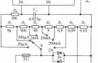 数字万用表中的电压及电流测量电路