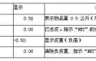 防爆地磅秤功能操作