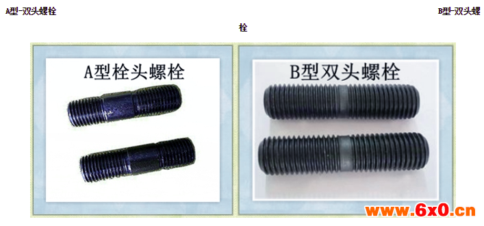 双头螺栓A型与B型的区别是什么