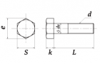 六角螺栓(规格表)