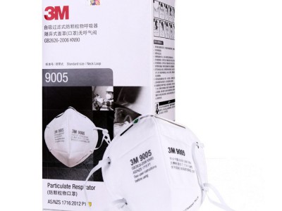 3M防尘 防雾霾 专用 防护口罩9005 
