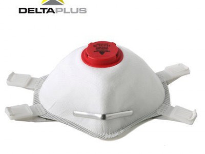 DELTA/代尔塔104019无纺布防护口罩 用于高毒粉尘 放射性颗粒物及焊接作业时金属烟气的防护