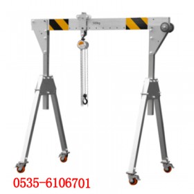 铝合金龙门吊架尺寸可定制,折叠式铝合金龙门吊架天盈起重设备