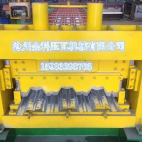 北京压瓦机设备厂家/金科冷弯/定做750型楼面承重板设备