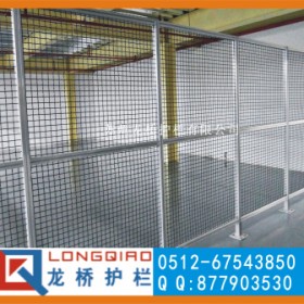 江苏工业铝型材防护网 自动化生产线防护 铝合金隔离网大门