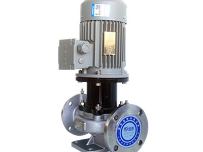 IMC-L磁力管道离心泵无泄漏耐腐蚀化工泵不锈钢立式增压泵