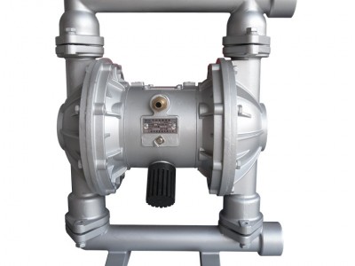 QBK气动隔膜泵铝合金不锈钢塑料高粘度带颗粒液体输送泵泥浆泵