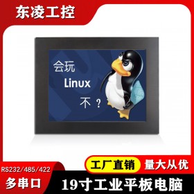 东凌工控无风扇19寸嵌入式工业一体机win7